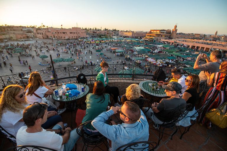 Marrakesch (Jemaa el-Fnaa ) Marokko