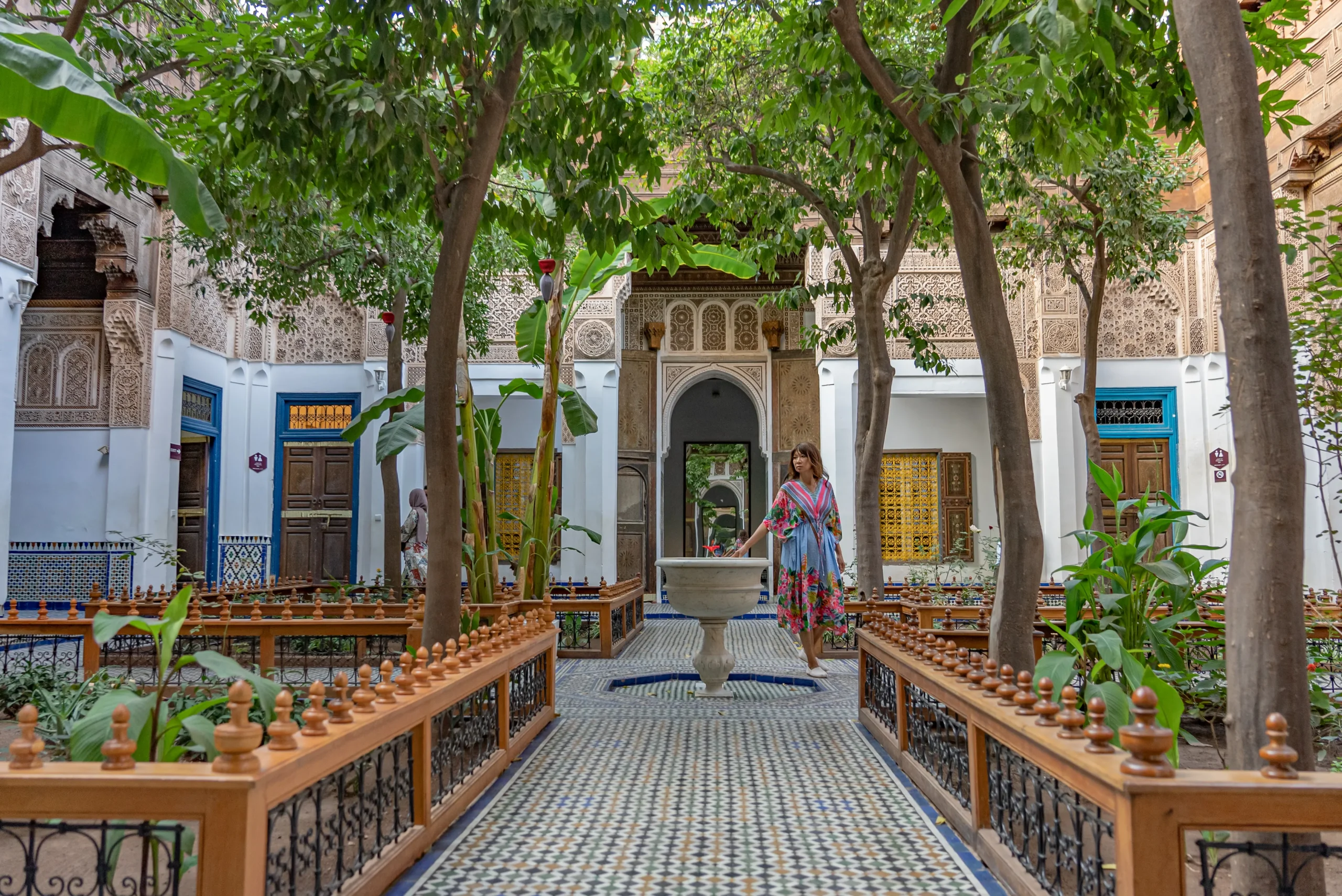The Marrakesh Bahia Palace is a palace and a set of gardens located in Marrakesh, Morocco.