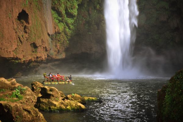 Ouzoud-Falls-boat