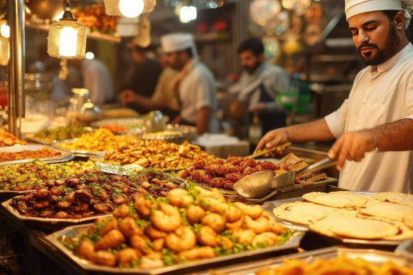 Delectable Delights - Ramadan Food Festivities in a Vibrant Baza